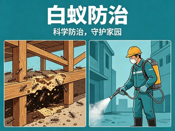 白蚁防治中心告诉您家里出现白蚁该怎么正确处理